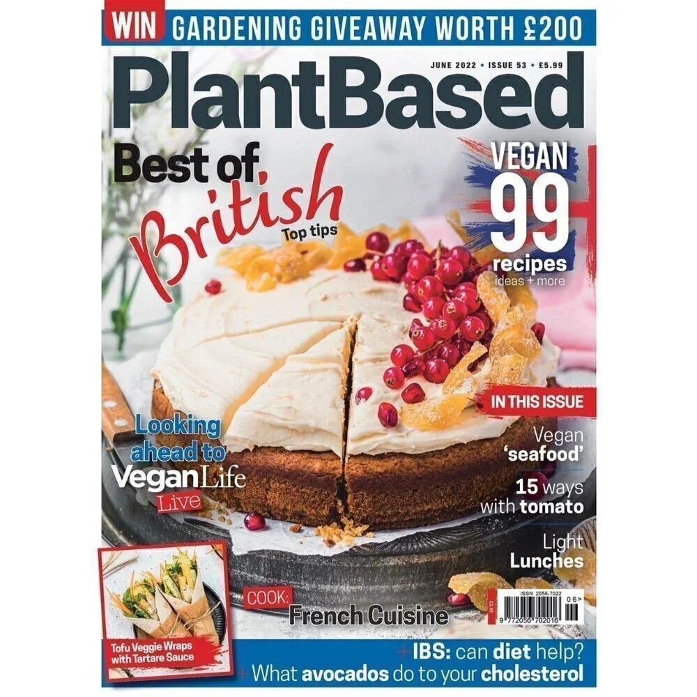 Plantbased Magazine from UK Retired Back Issue 53 Vegan Life Style June 2022