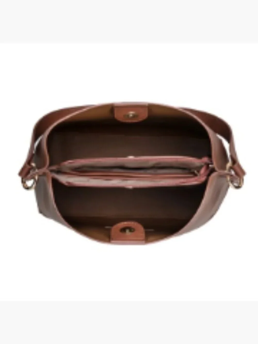 Medium Hobo Bag for Women, 3 Compartments, Faux Leather, Shoulder/Crossbody