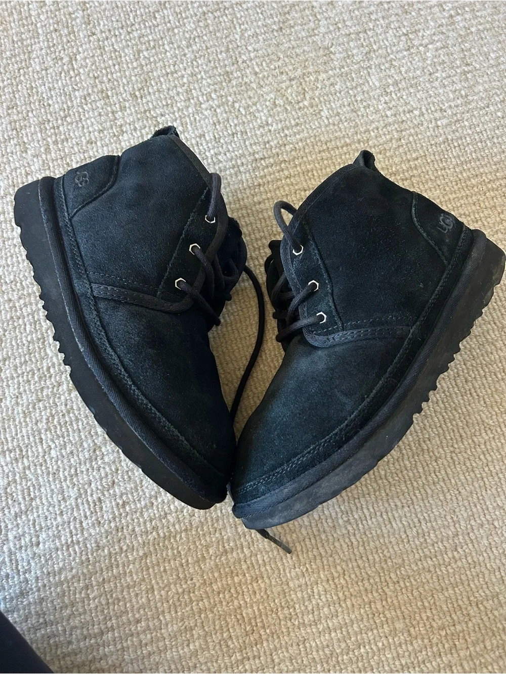 UGG lace suede