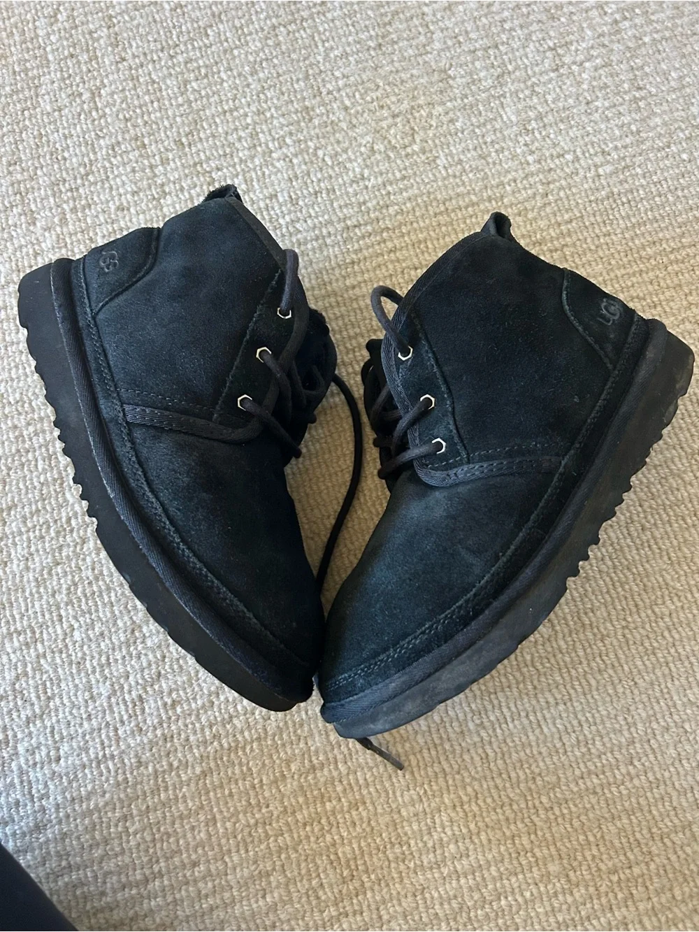 UGG boots cushioned suede
