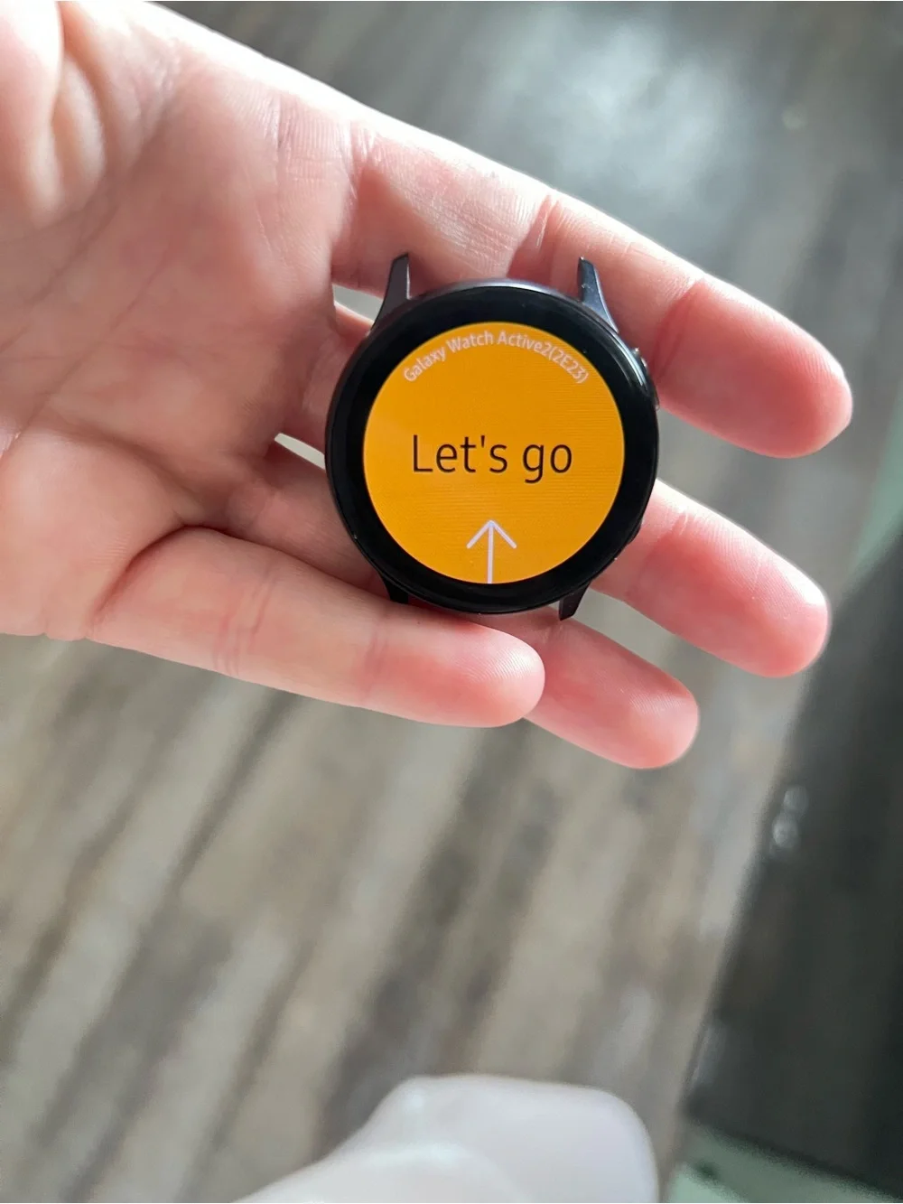Samsung smartwatch clear