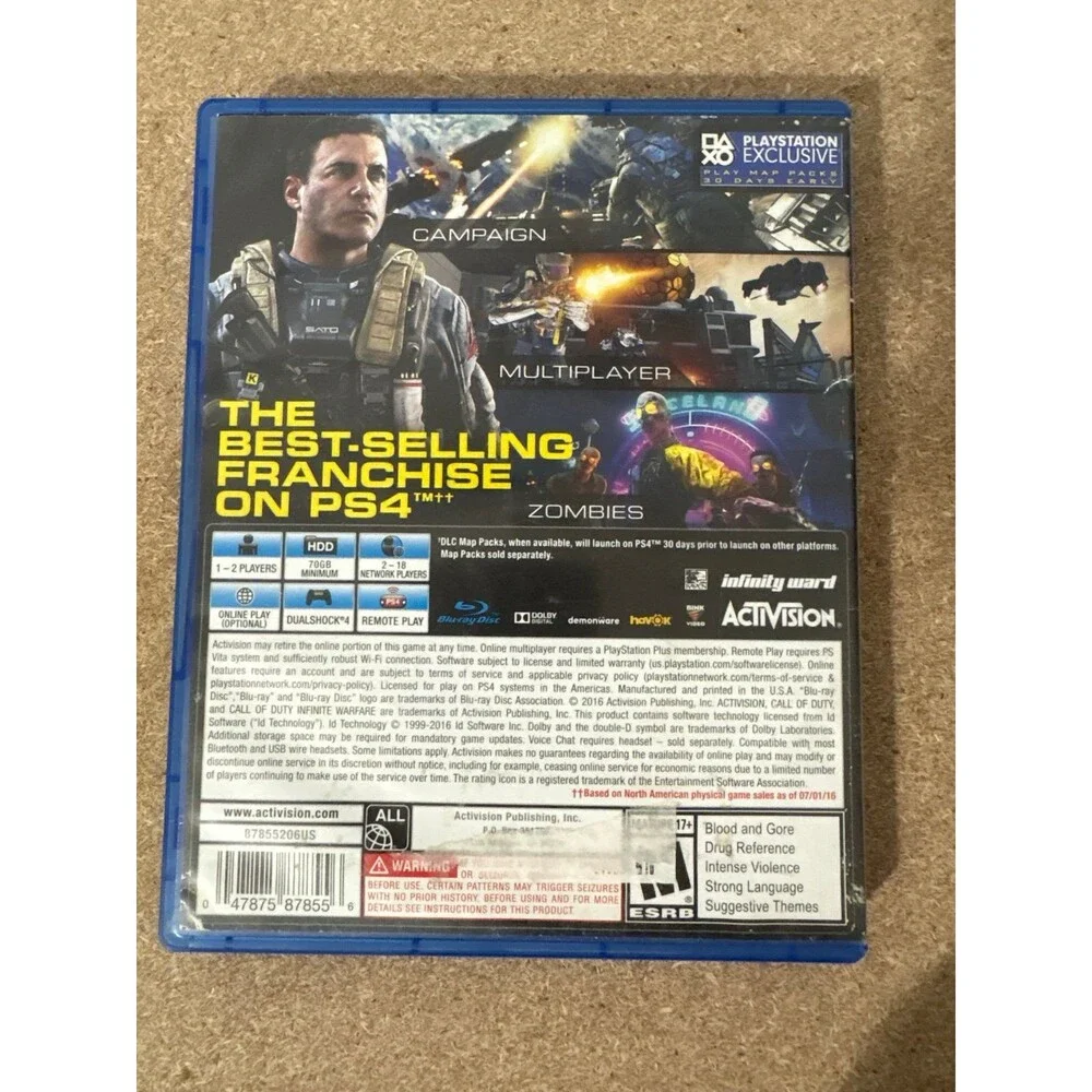 Sony call duty