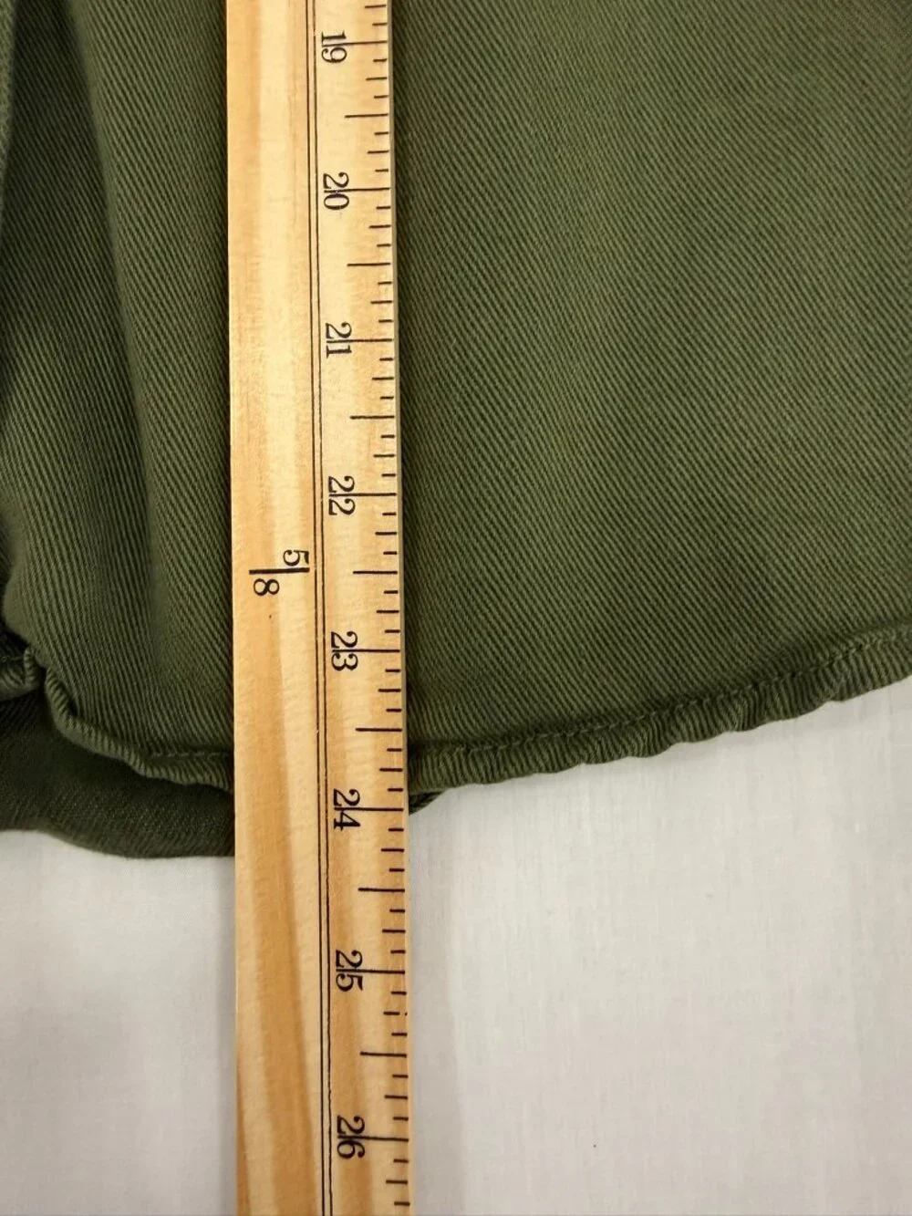J.Crew Point Sur Draped Twill Button Down Shirt Army Green Size XS