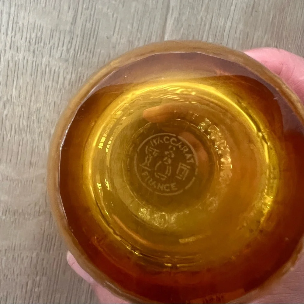 Baccarat pair handblown