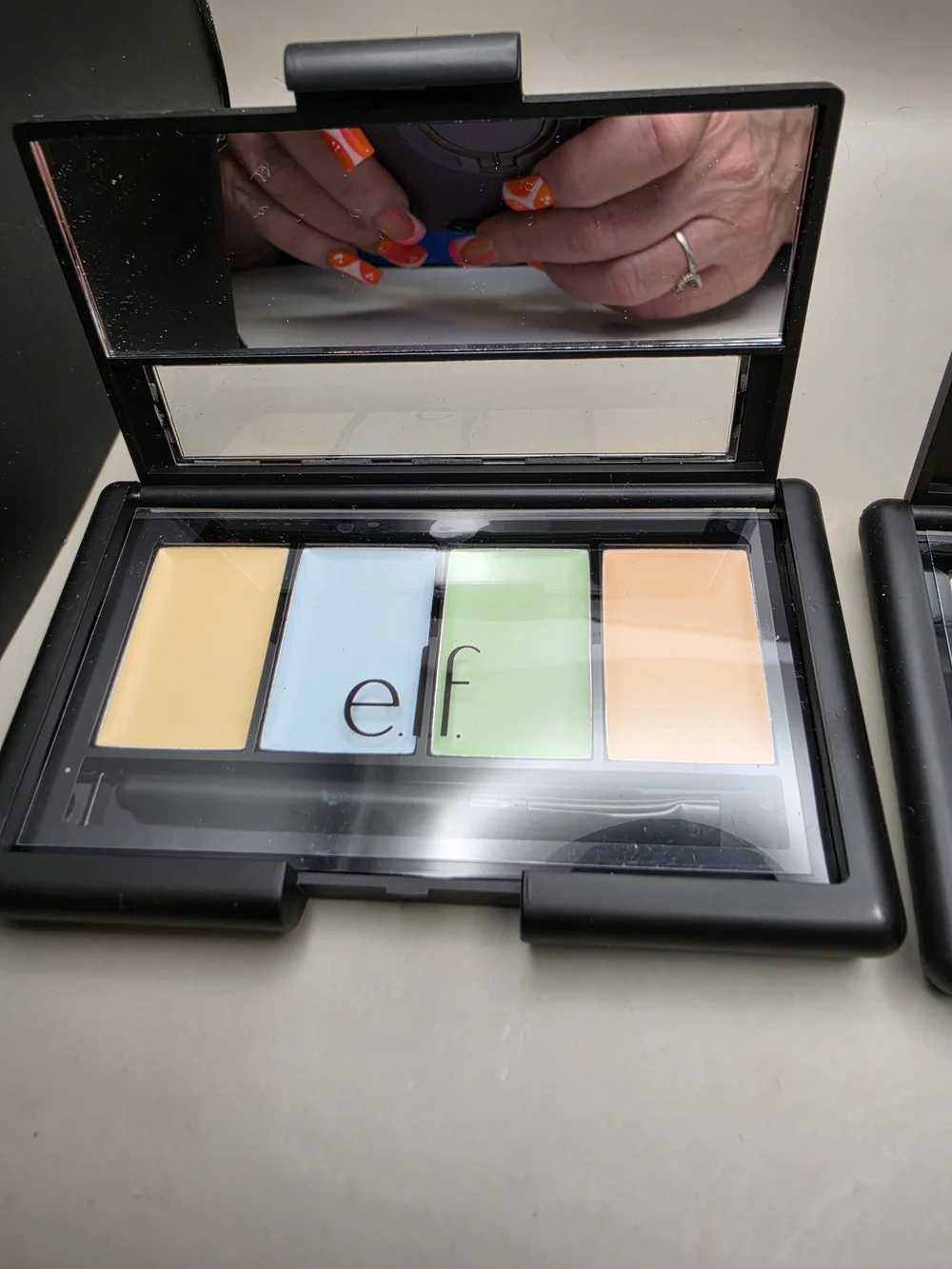 ELF brightens blue box