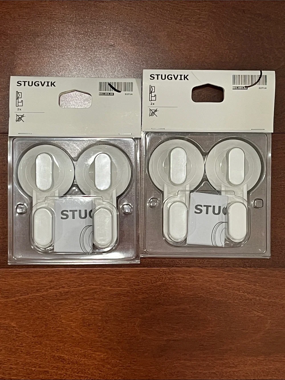White Cable Organizers - 4 Pack
