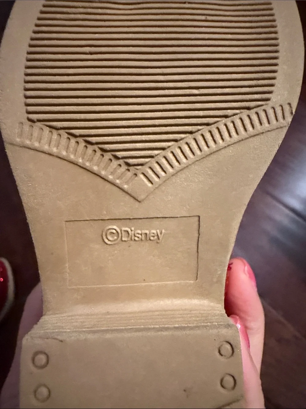 Disney sparkling red