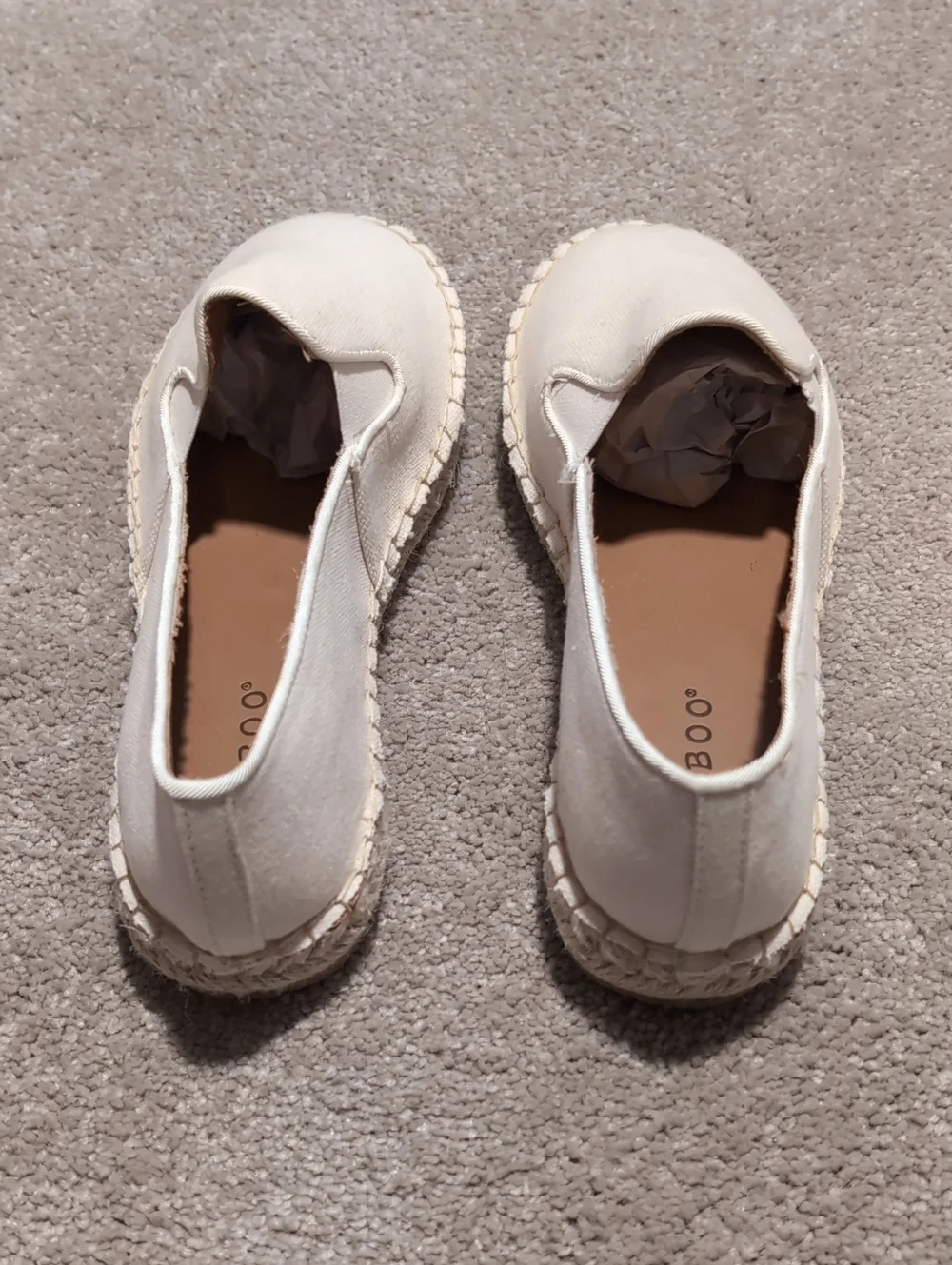 BAMBOO slip espadrille