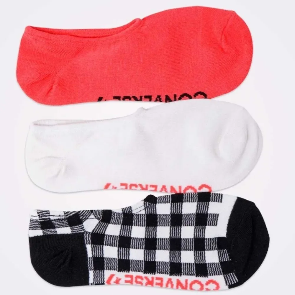 Converse‎ Flat Knit Ultra Low 3-PK Socks