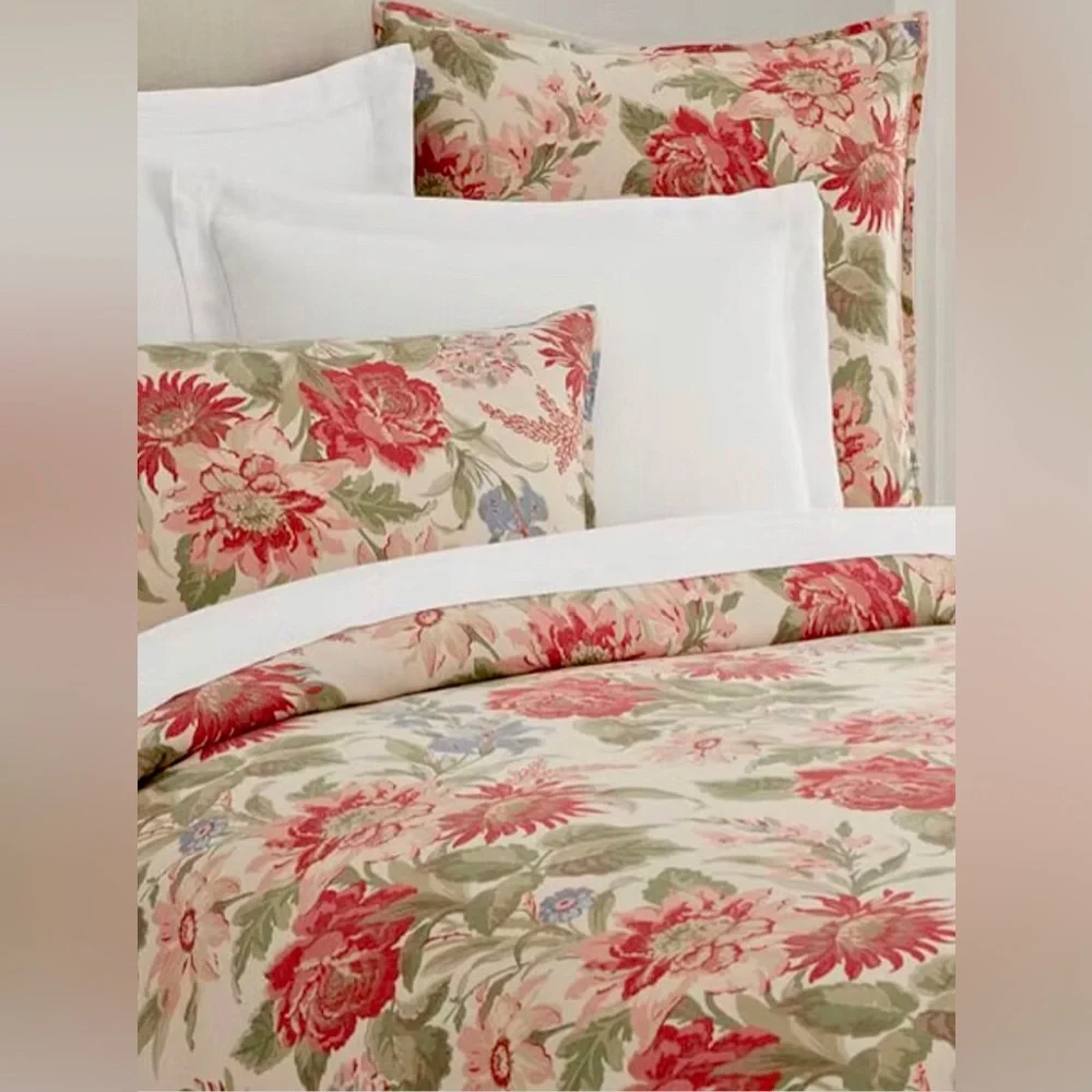 Pottery Barn Marla Floral design duvet cover