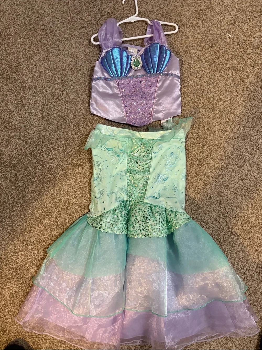 Disney mermaid costume
