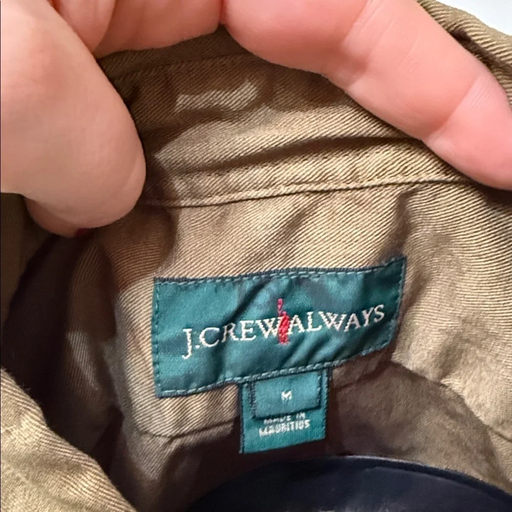 J. Crew 100% cotton