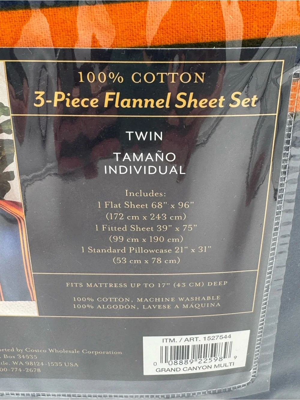Pendleton twin flannel
