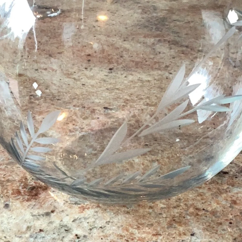 N/A vintage etched