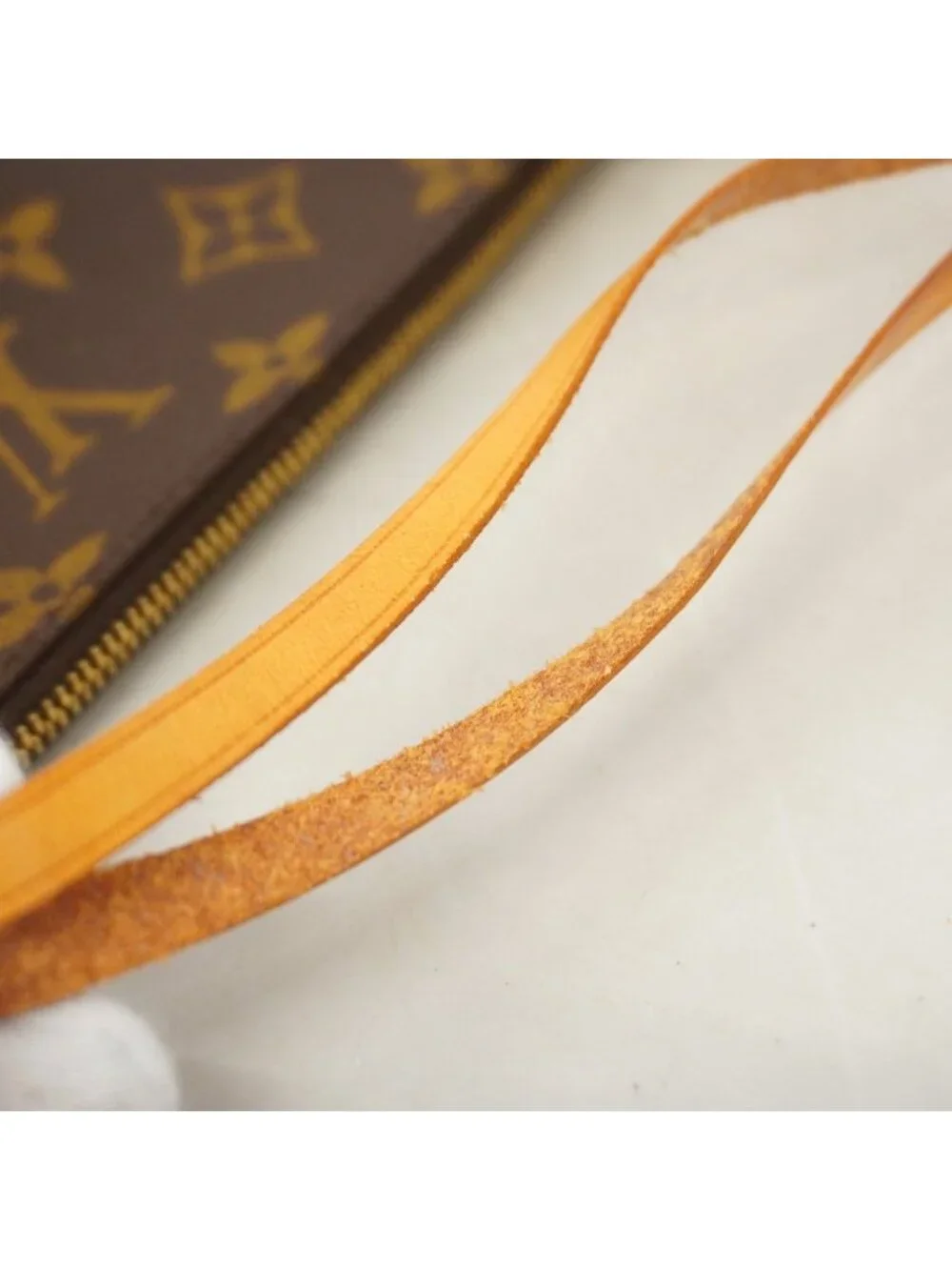 Louis Vuitton Pouch Monogram Pochette Soir Brown