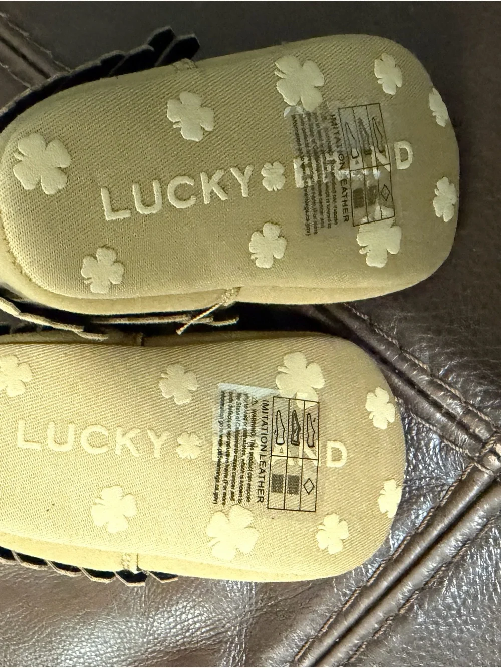 Lucky Brand white plastic