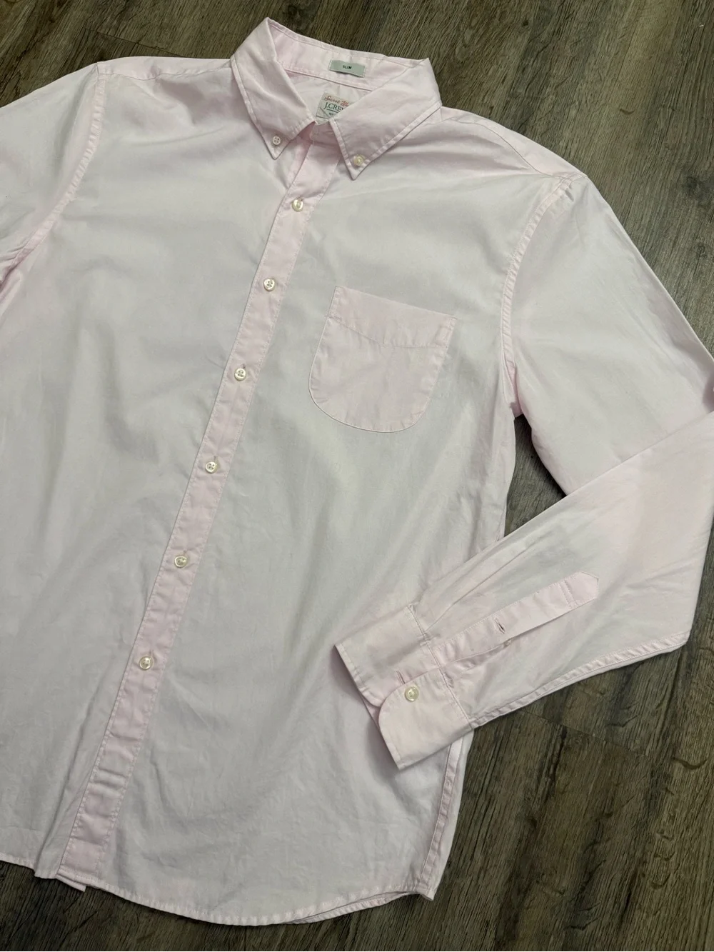 J. Crew • Secret Wash Cotton Poplin Shirt