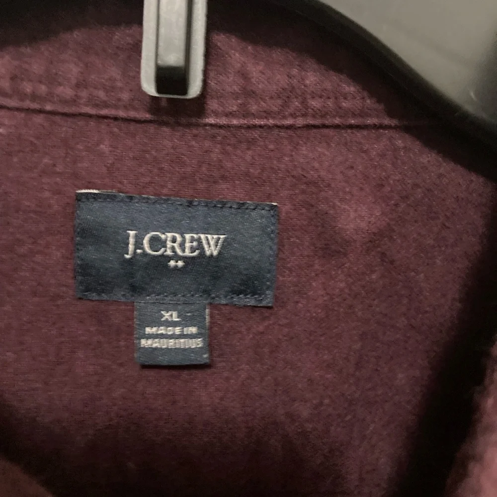 J. Crew crew maroon