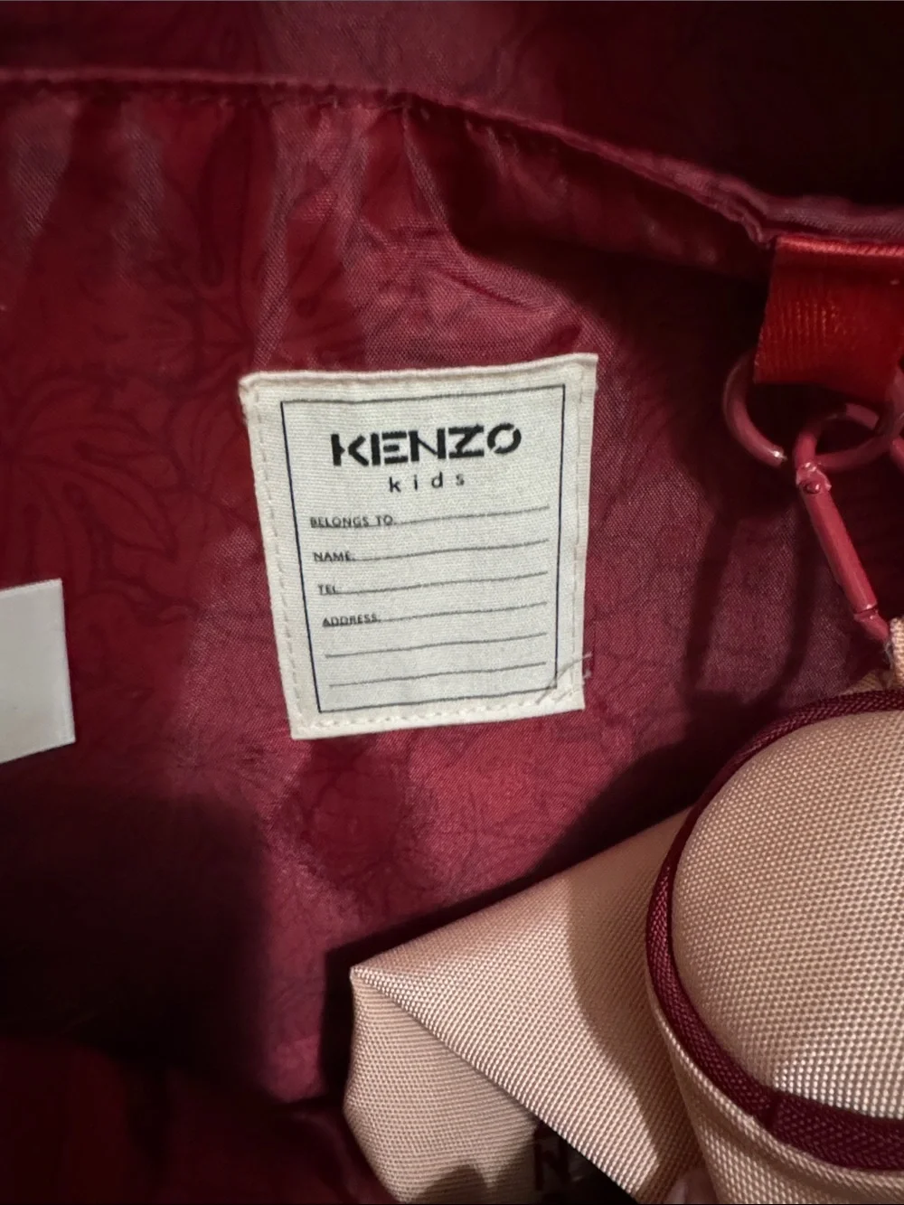 Kenzo embroidered tiger