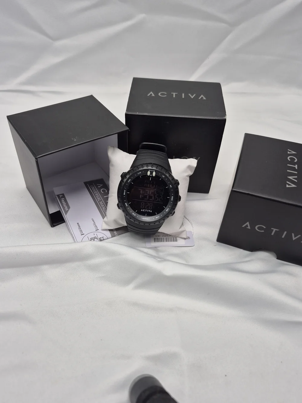 ACTIVA Black Digital Sport Watch
