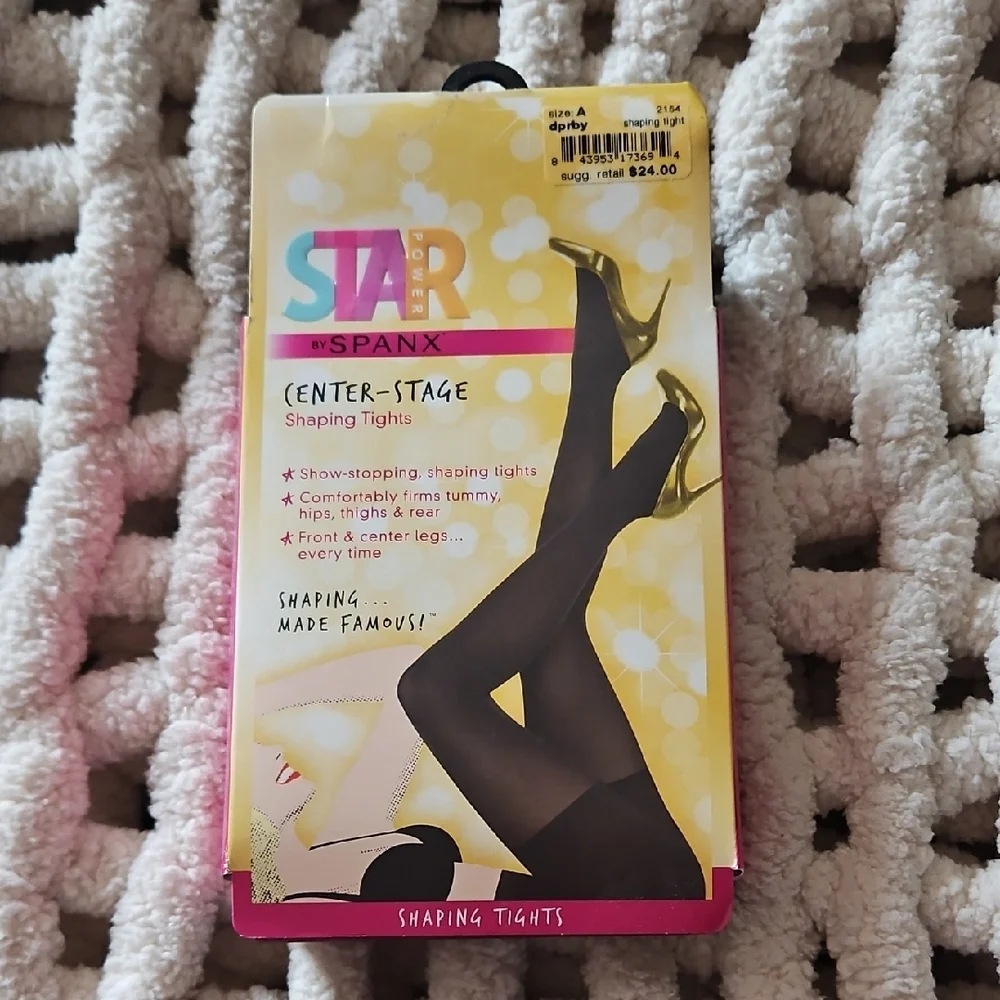 SPANX Center-Stage Shaping Tights New Deep Ruby