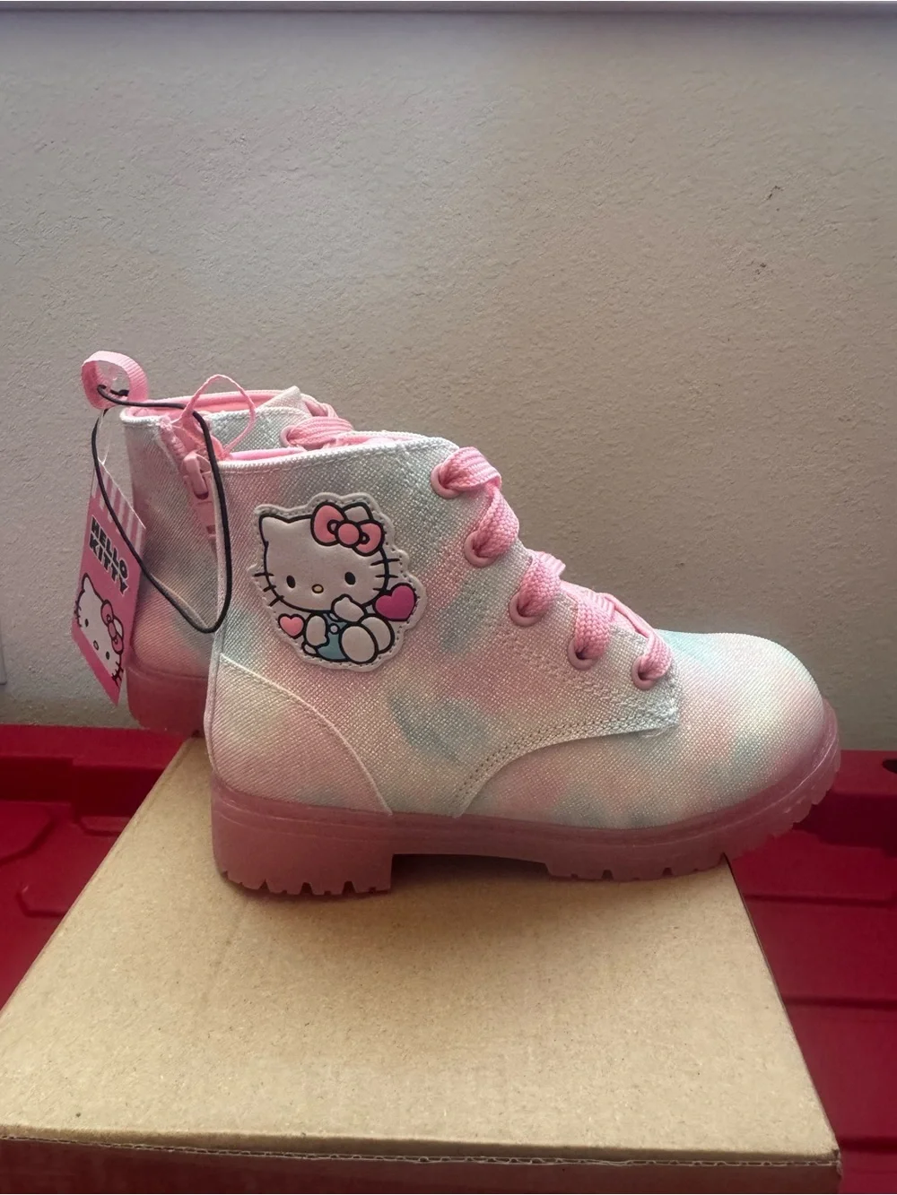 Hello Kitty boots adorable