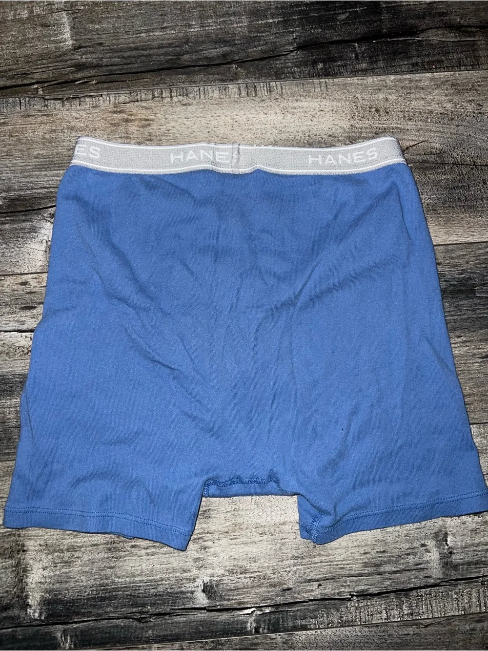 Hanes worn washed