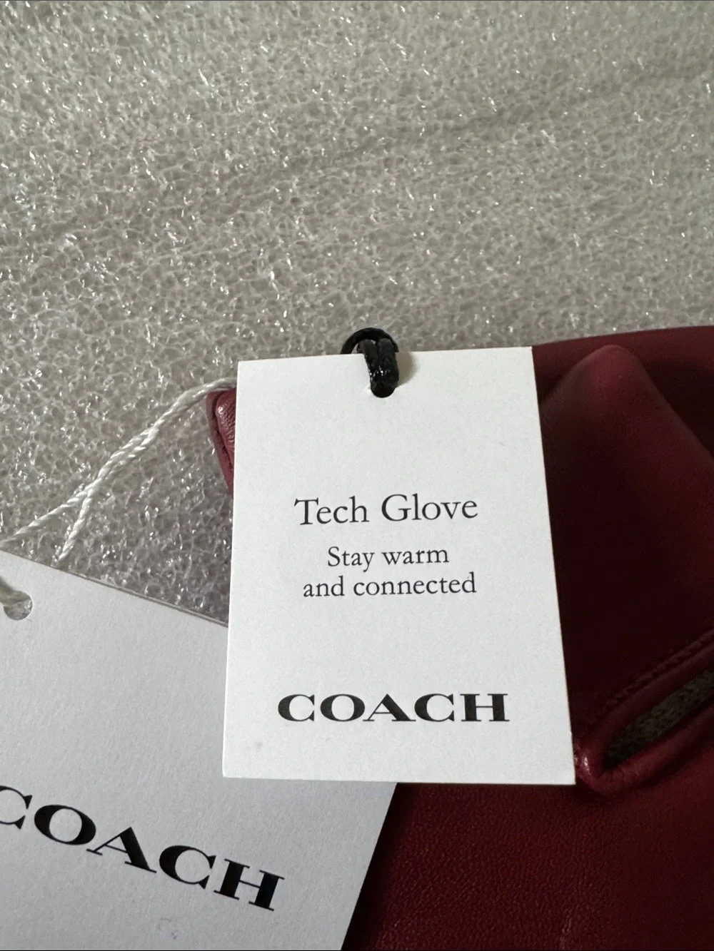 Coach smooth cherry
