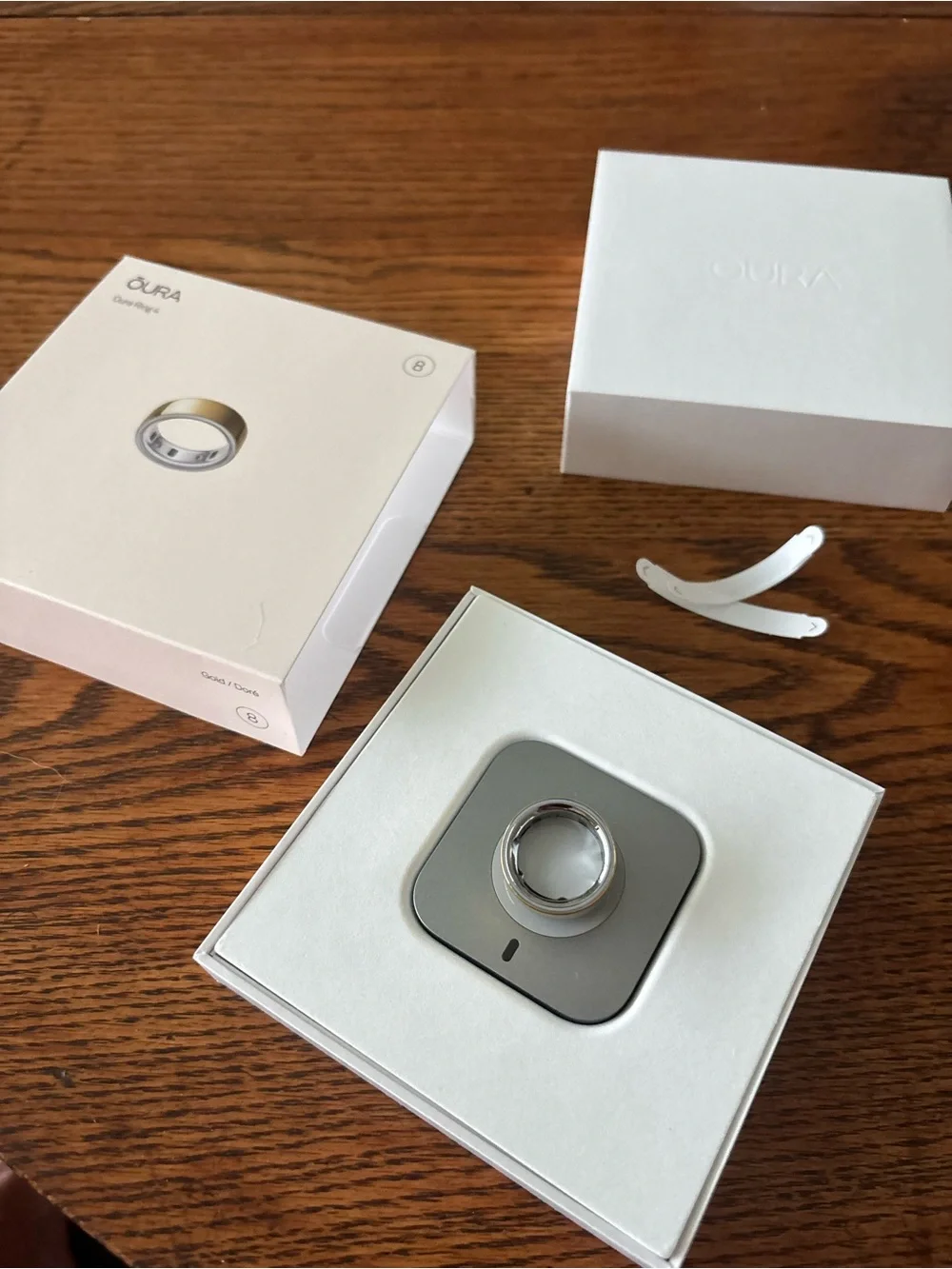 Oura gold ring