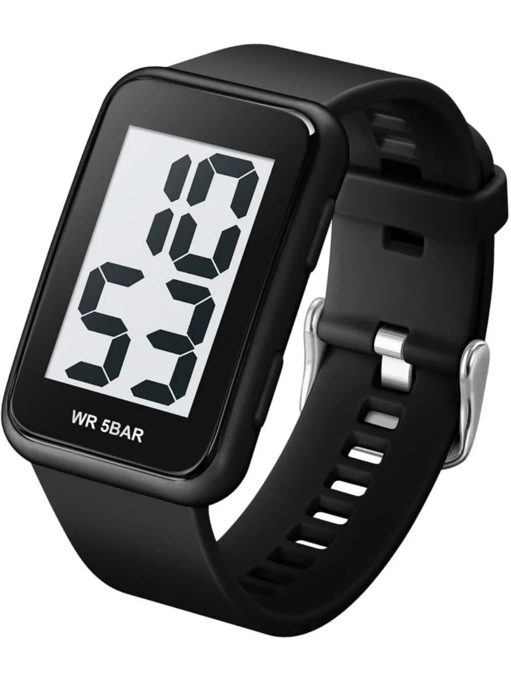 Men's Waterproof Digital Watch | Large Display Easy Reader Wristwatch for
