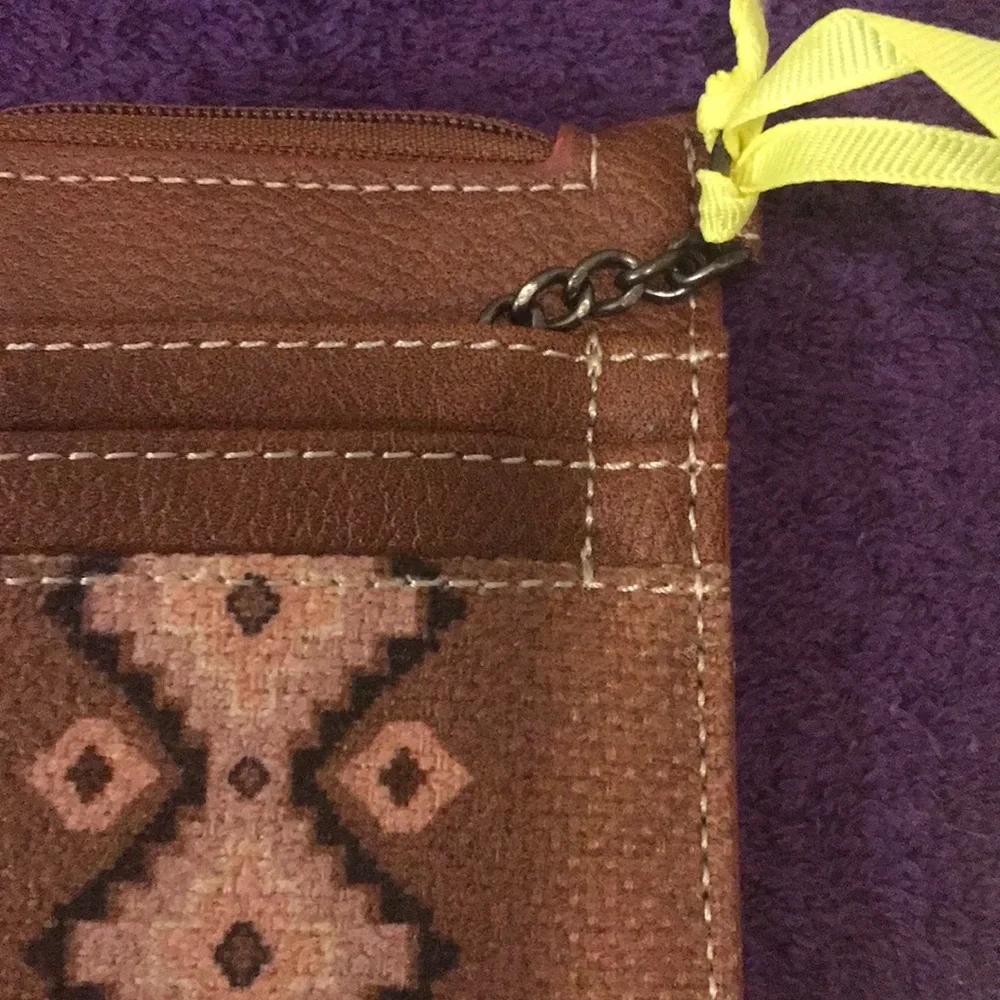 Wrangler brown patterned