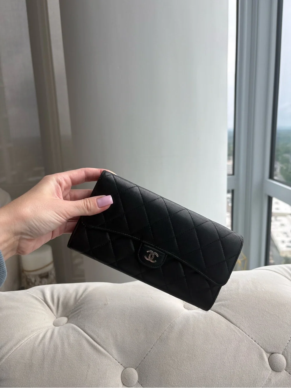 CHANEL authentic black