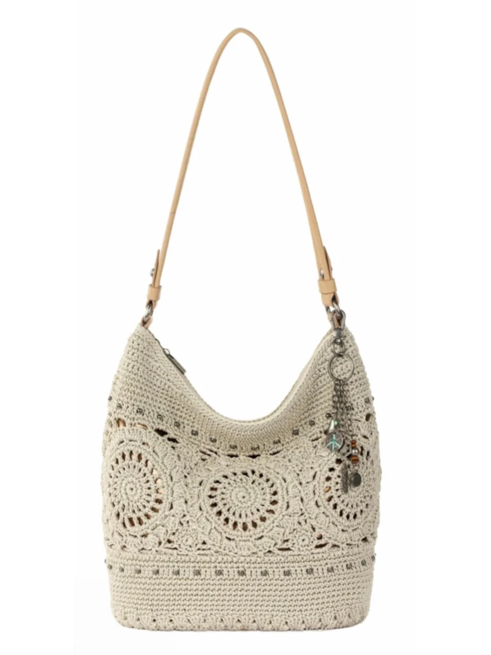 The Sak Sequoia Hobo Bag Beige Tan NWT