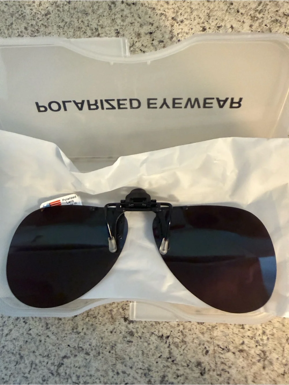 N/A clip polarized