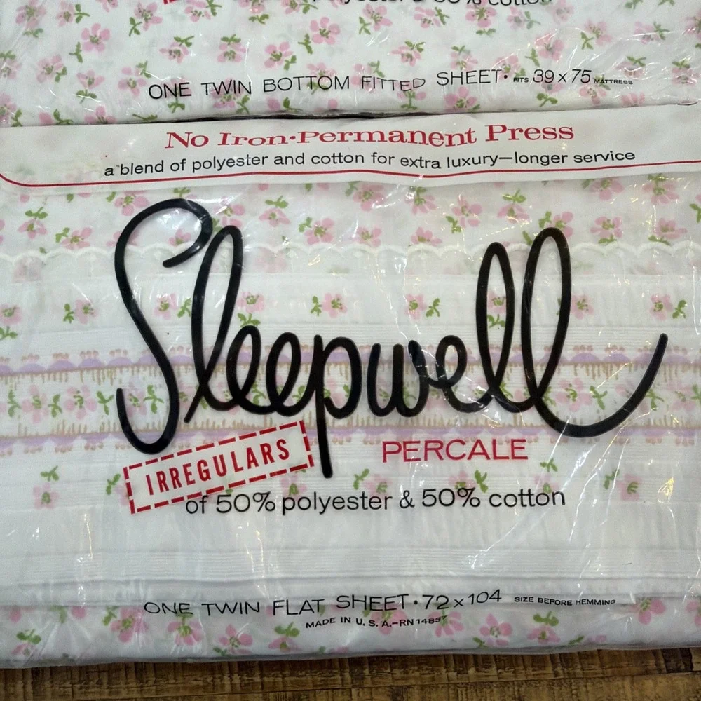 Sleepwell vtg pink
