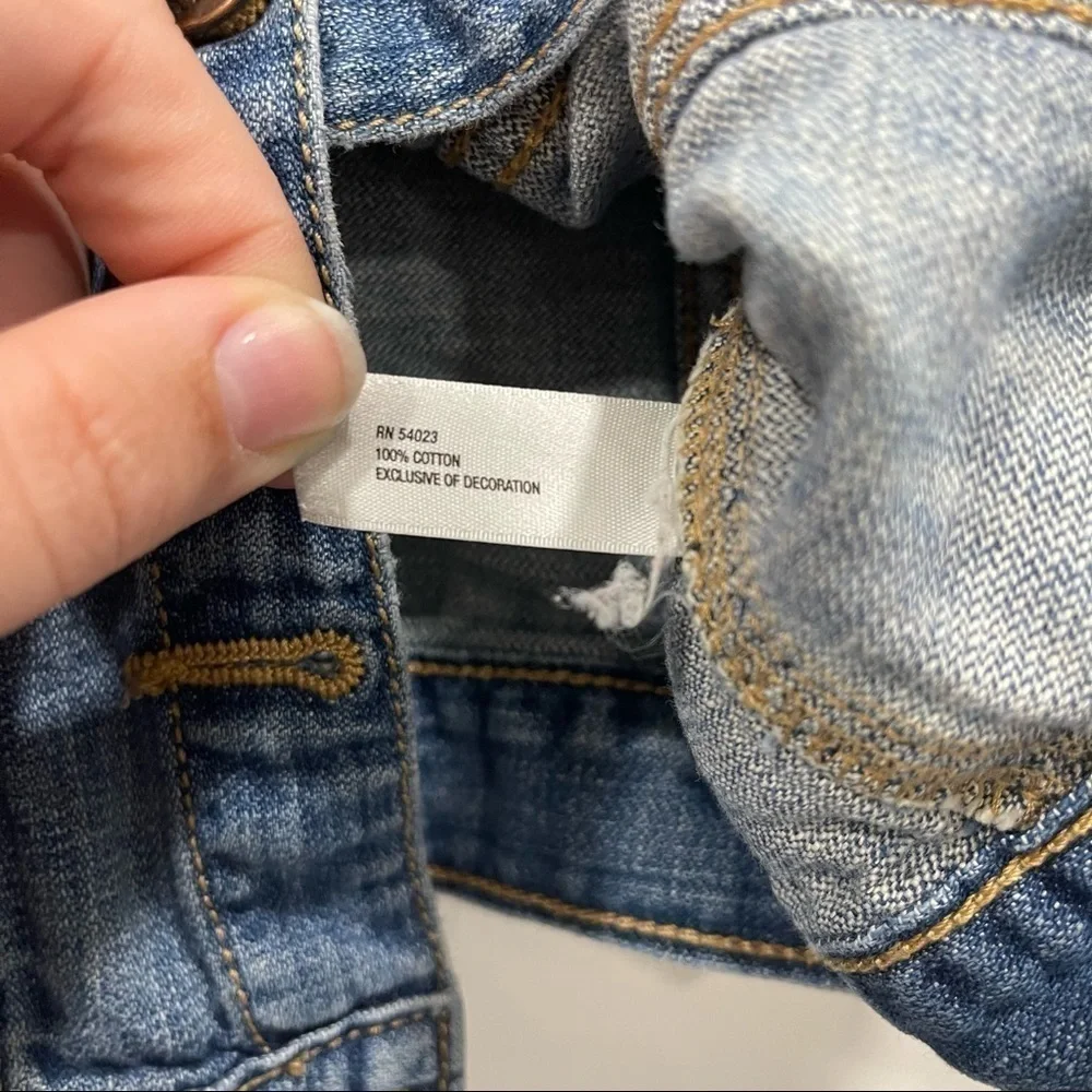 GAP kids distressed
