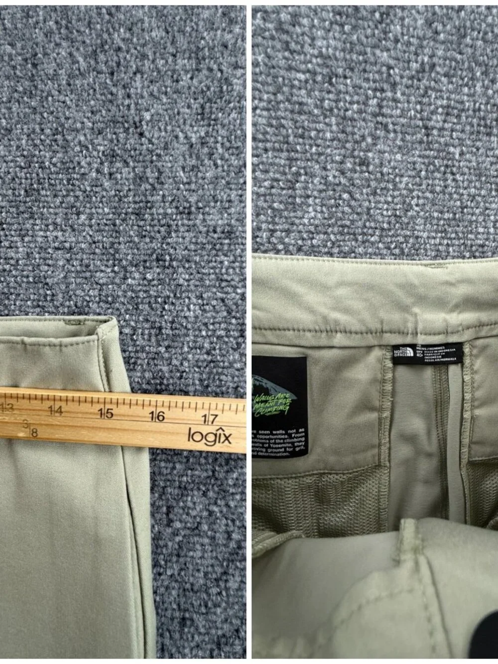 North Face UPF 40 Pants Size 30 Regular Summit Series Nylon Outdoor ACTL 30X31