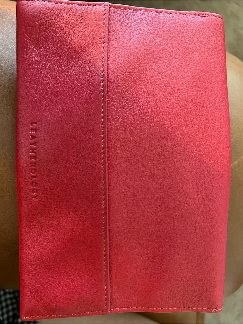 Leatherology red leather