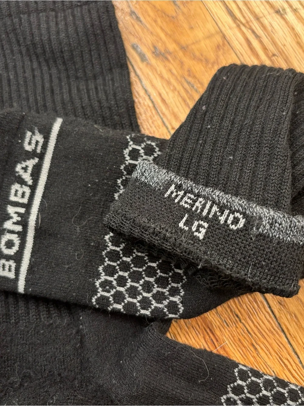Bombas Black Men’s Athletic Crew Socks