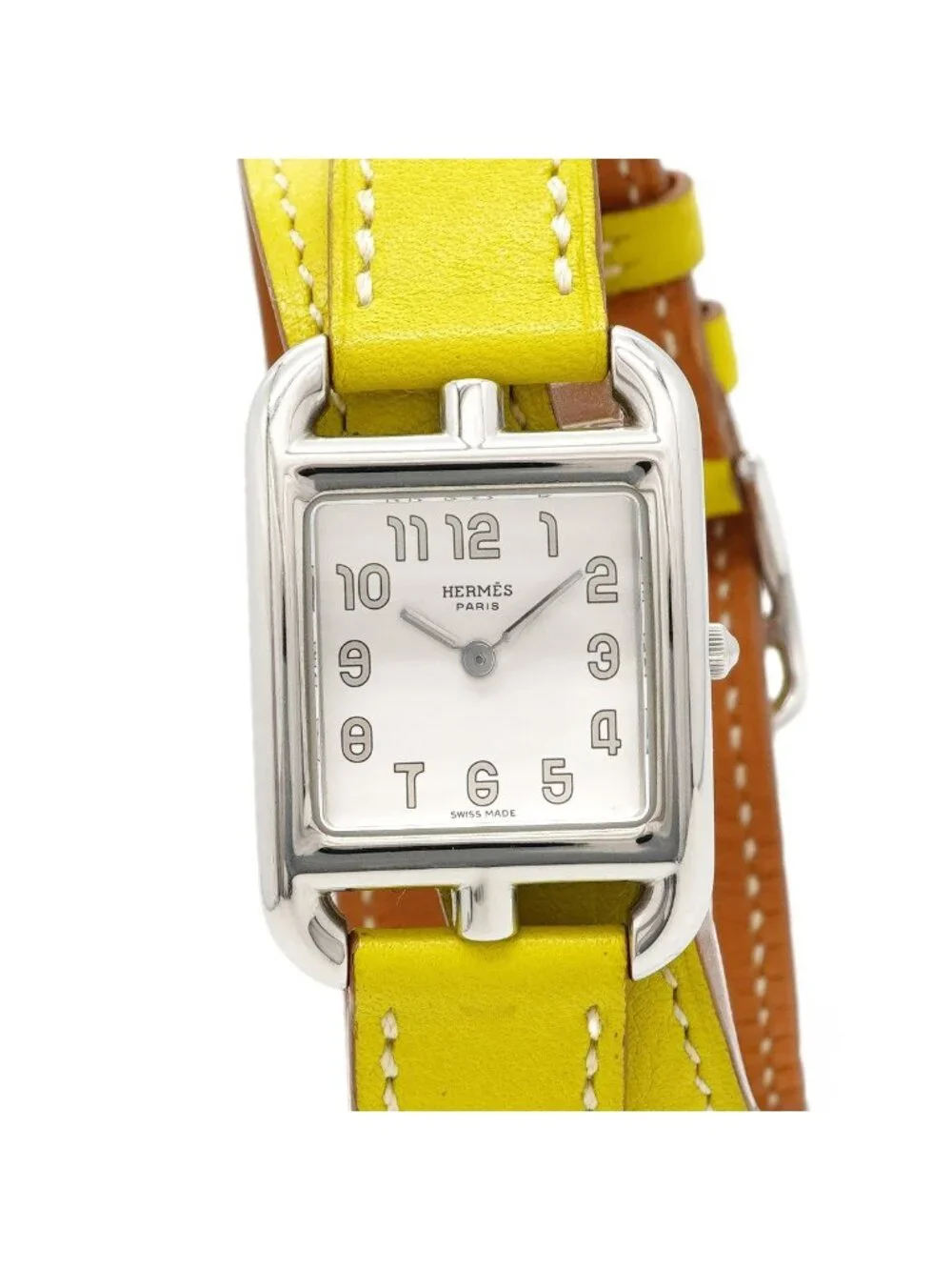 Hermes Double Tour Silver