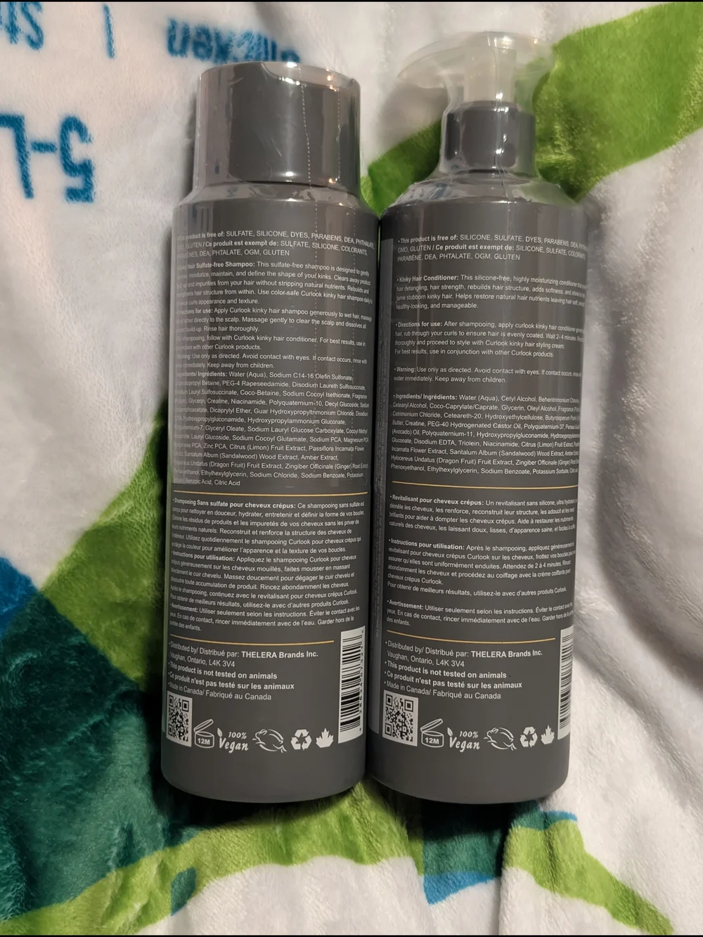 Curlook shampoo designed