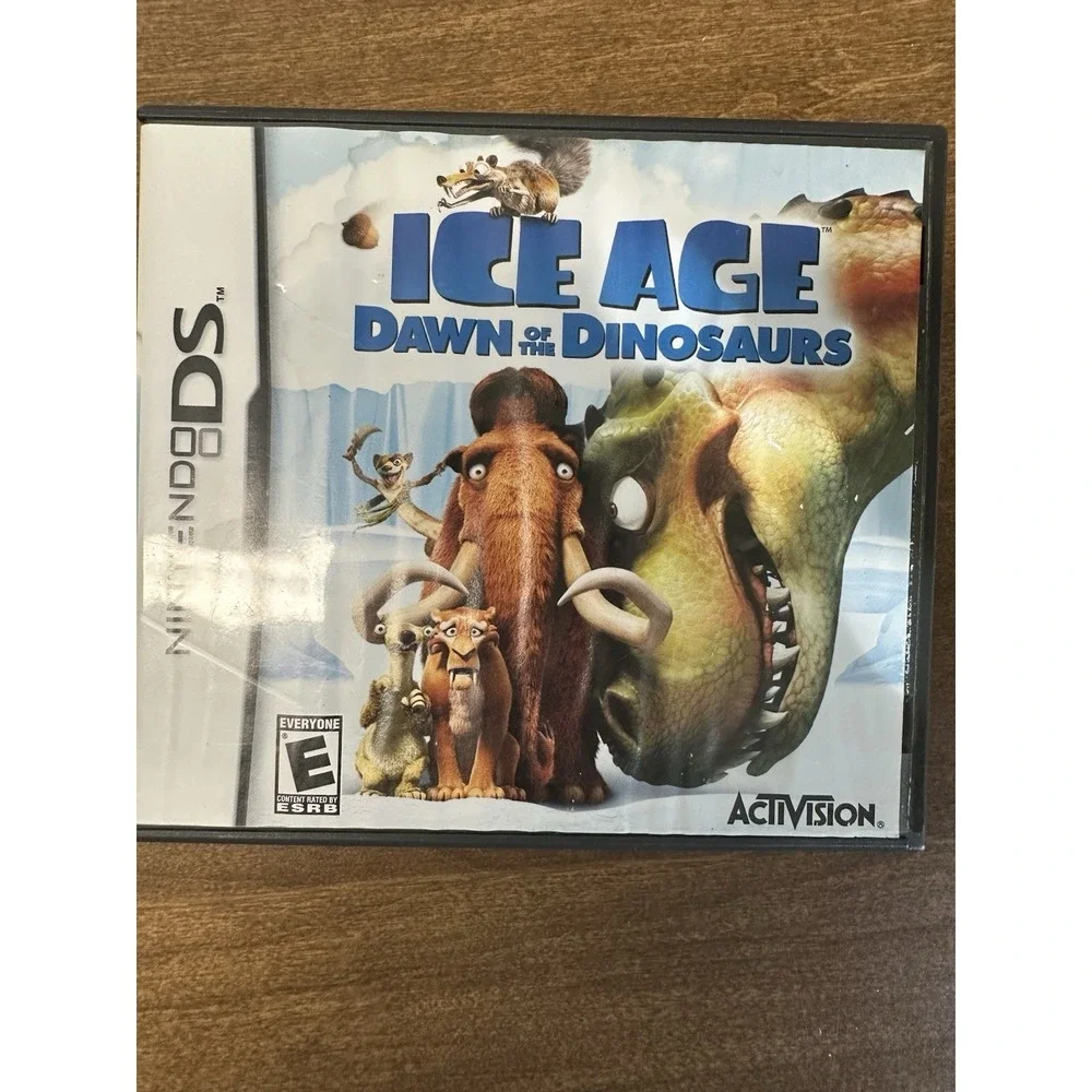 Ice Age: Dawn of the Dinosaurs (Nintendo DS, 2009) Complete Video Game Tested
