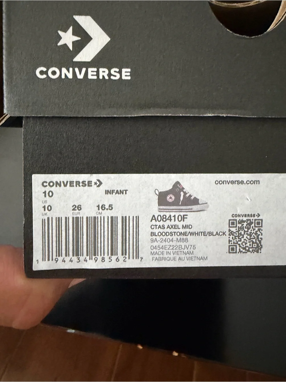 Converse kids high