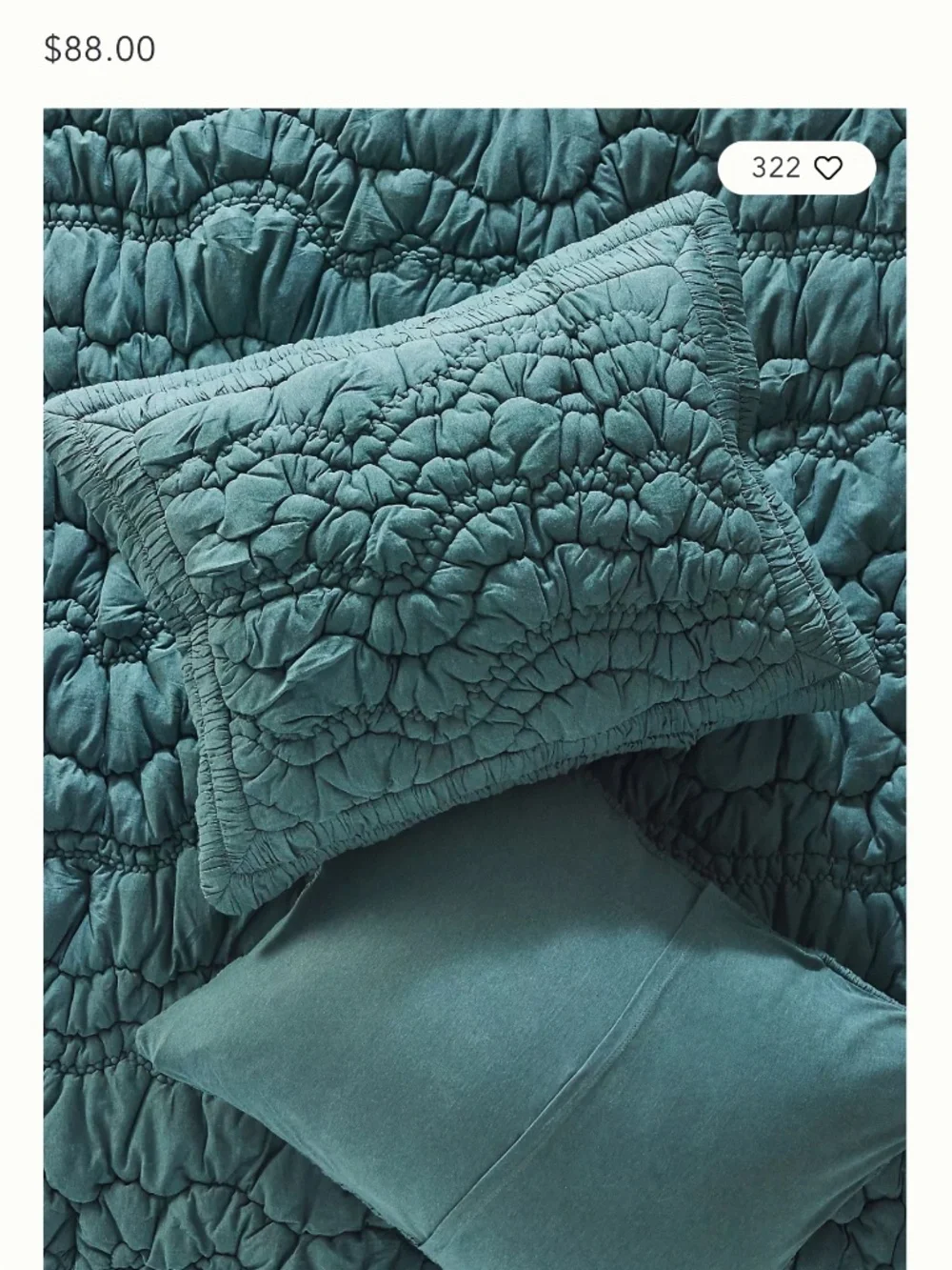 Anthropologie stitched brand washed