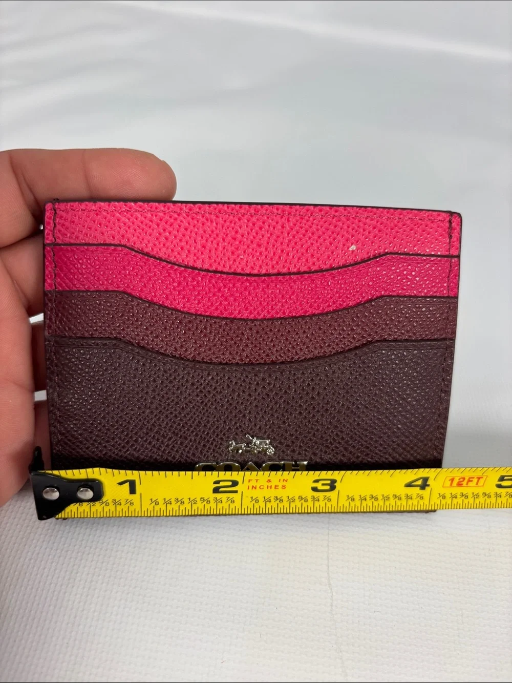 Coach compact card