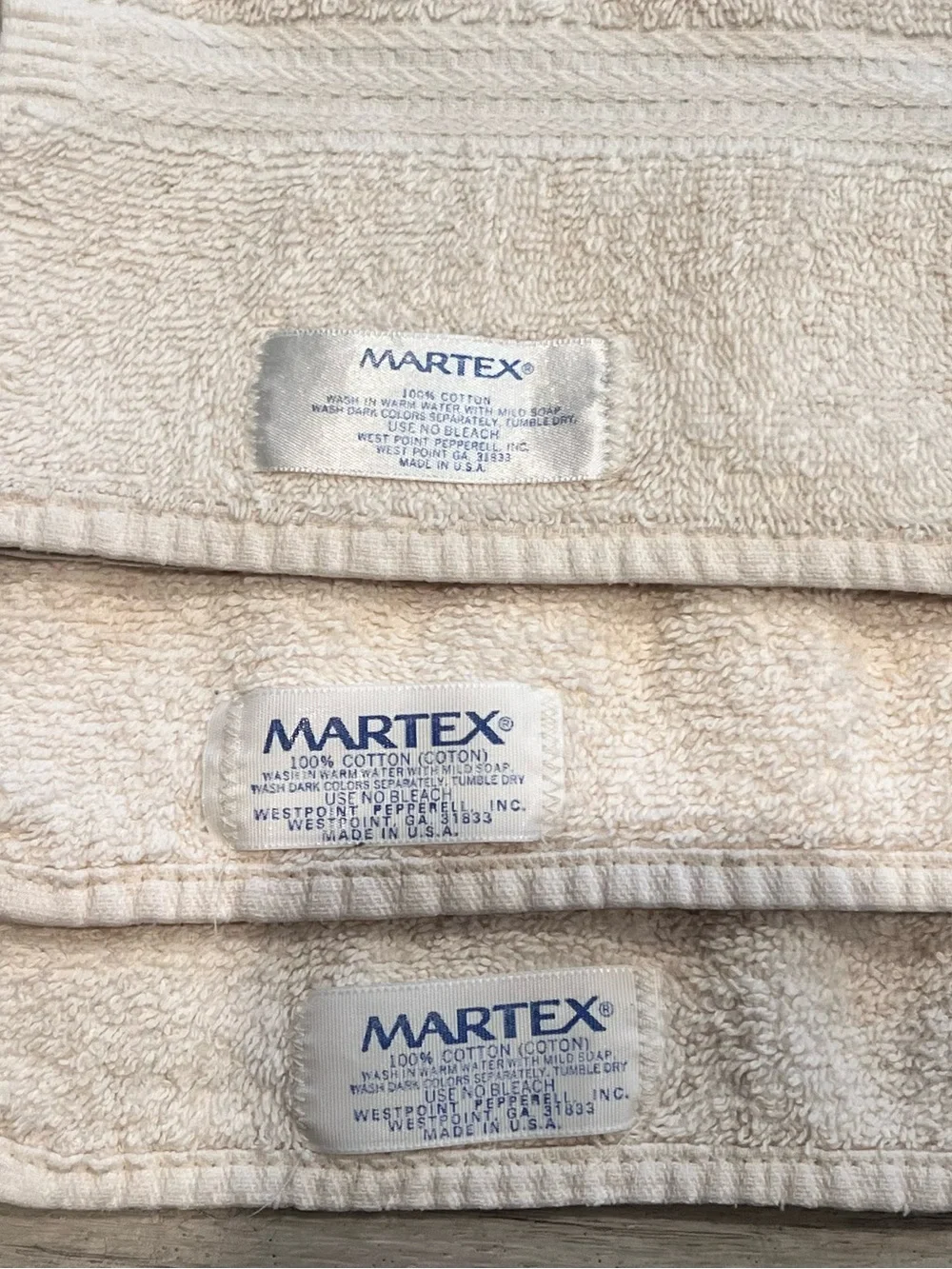 Martex vintage set