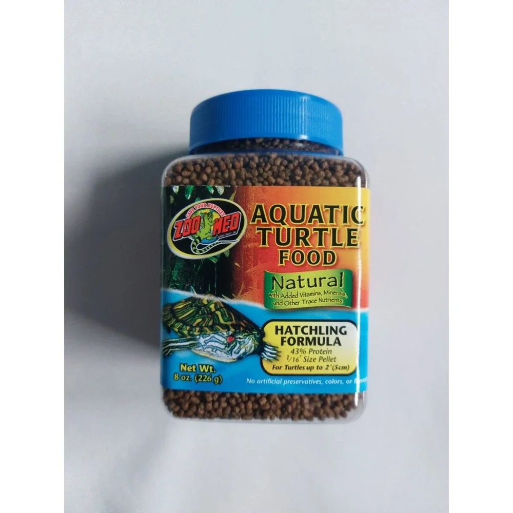 Zoo Med Natural Aquatic‎ Turtle Food Hatchling Formula- 8 oz