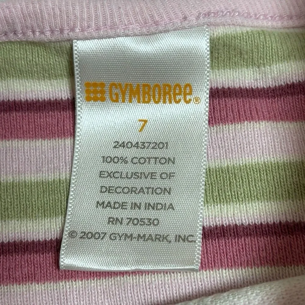 Gymboree please note