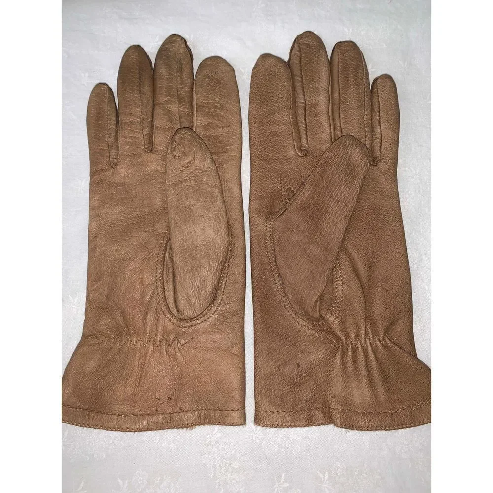 Vintage tan leather