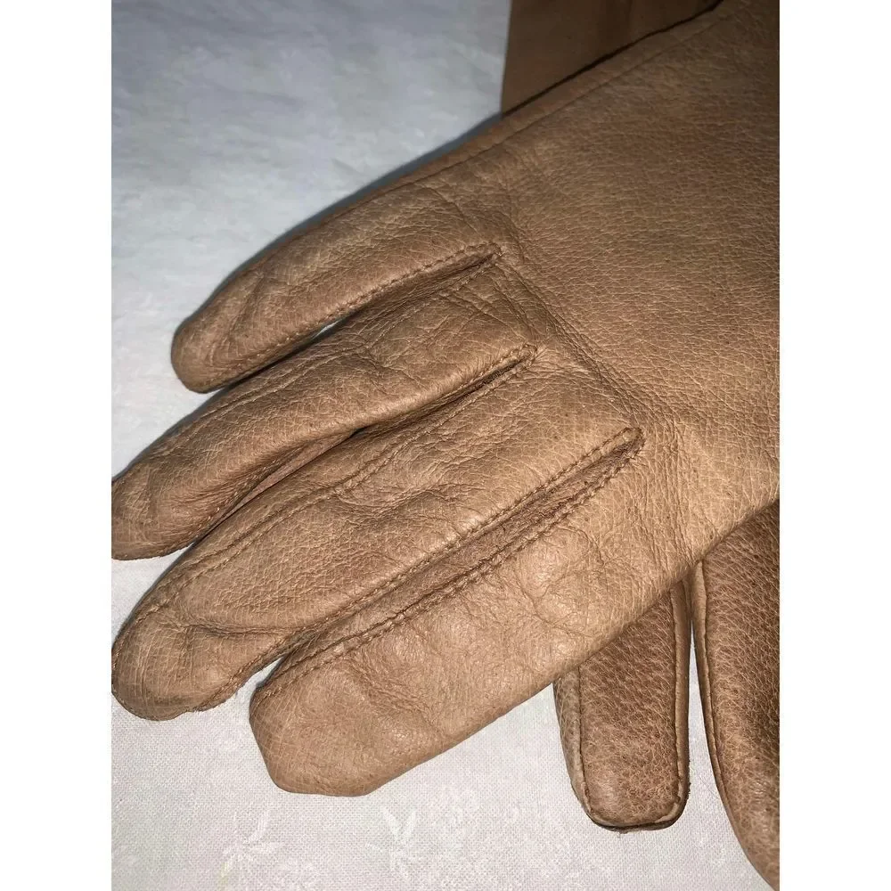 Vintage tan leather